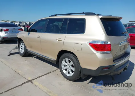 2011 Toyota Highlander Se V6 from USA, damaged, VIN 5TDZK3EH6BS038270